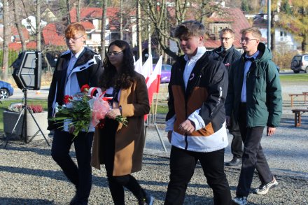 Delegacja ZSGH im. W. Reymonta